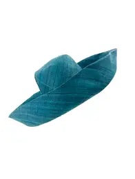 teal hat