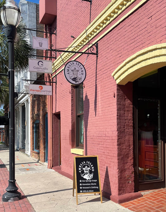 Amelia Island Soap Co downtown Fernandina Beach on 2nd Street