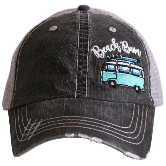 Beach Bum Distressed hat