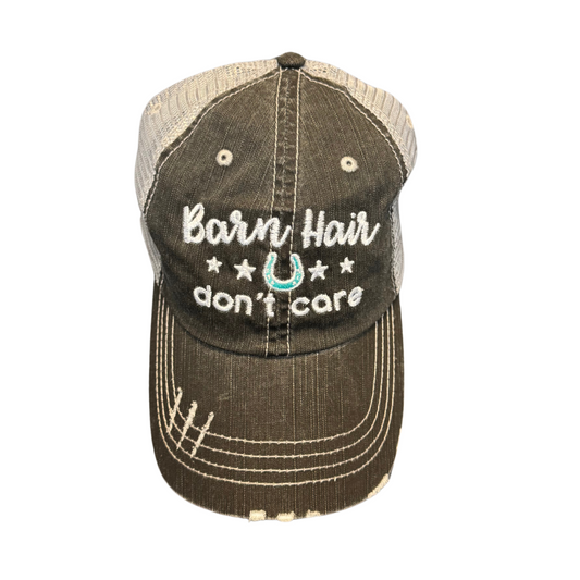 Barn Hair Don't Care Distressed Hat