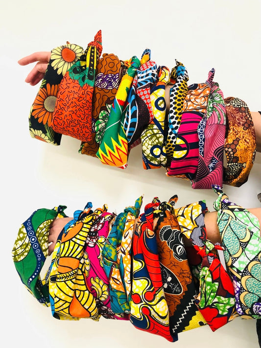 African Print Headbands & Bandanas