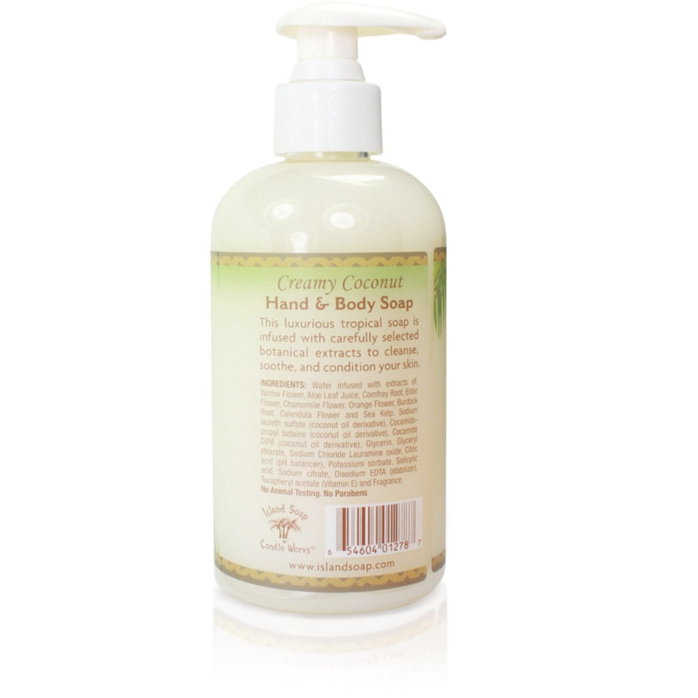 Creamy Coconut Hand & Body Liquid Soap