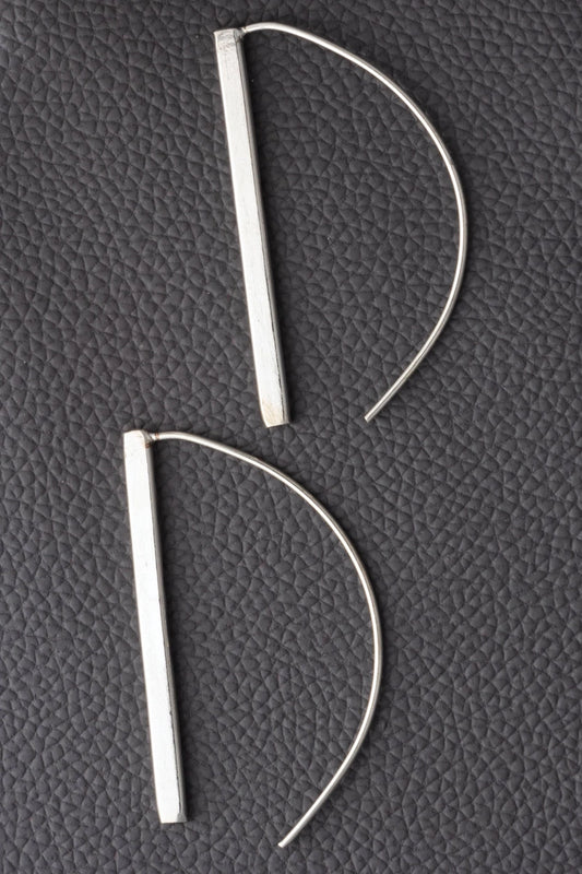 Silver Threader Earrings